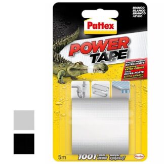 NASTRO POWER TAPE mm 50 m 5 BIANCO PATTEX