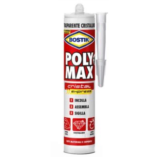 ADESIVO POLY MAX g 300 CRISTAL EXPRESS BOSTIK