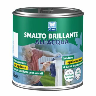 SMALTO ACQUA BRILLANTE 0,750 BIANCO GAIA