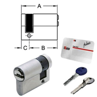 CILINDRO INF. R6PLUS 40-30-10 KA  82R6030109C ISEO