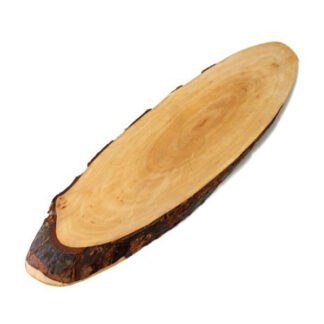 TAGLIERE LEGNO CORTECCIA           cm 38x11 CALDER