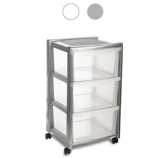 CASSETTIERA P.3 LIBERA SILVER 40x40 h 63 STEFANPL