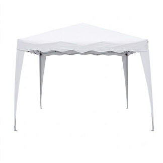 GAZEBO FERRO RAPIDO BIANCO         3x3 VETTE 00884