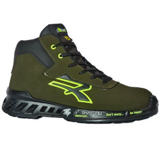 SCARPE TYLER VERDE/GIALLO ALTE 48        S3 UPOWER