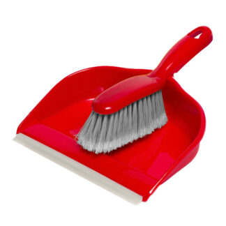 PALETTA POLVERE PLASTICA SPAZZOLA   cm 24 MOPPERIA