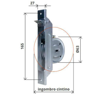 AVVOLGITORE INTERASSE 165 m  5,5 SEMINCASSO