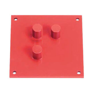 PIEGAFERRI PIASTRA mm 150x150 ADEL