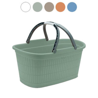 CESTA DOMUS MAN GREEN TEA      35x58 h 29 STEFANPL