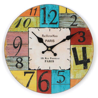 OROLOGIO MURO PARIS COLOR       cm  30  XTRA 12497