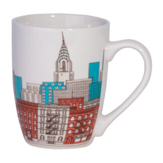 TAZZA MUG PORCELLANA CITTA          cc 350 MERCURY