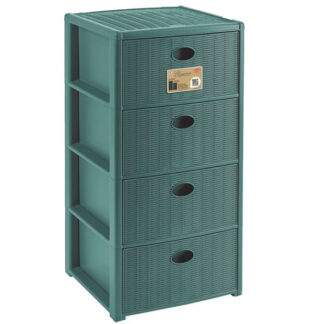 CASSETTIERA P.4 ELEGANCE GREEN 40x40 h 80 STEFANPL