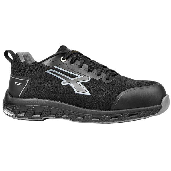 SCARPE ROOK NERO/SILVER BASSE 42 S1P UPOWER