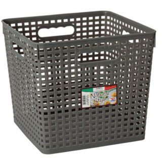 CESTINO RATTAN                  cm 33x33 h 28 LEGA