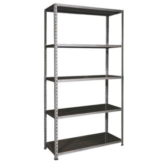 SCAFFALE KIT 100x40 h 186 GRIGIO SCURO BIZZOTTO