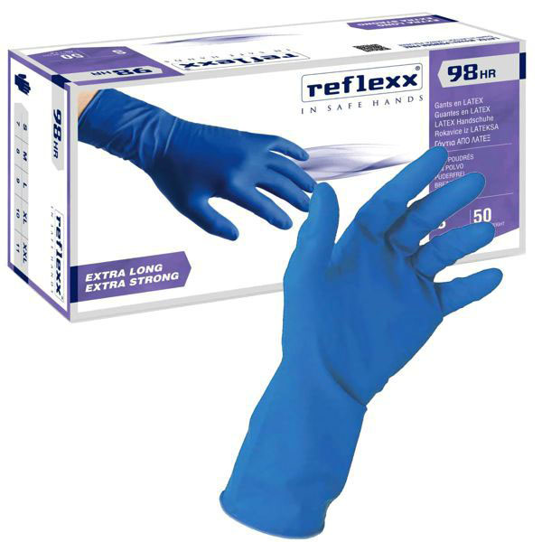GUANTI LATTICE R98 HIGH RISK L Pz 50 REFLEXX