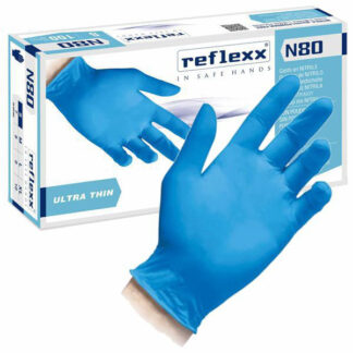 GUANTI NITRILE N80B POWDER FREE L Pz 100 REFLEXX