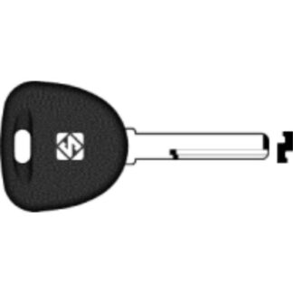 HU56RTE    CHIAVE TRANSPONDER NO CHIP HUF