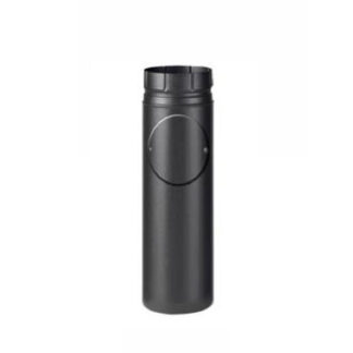 TUBO SMALTATO 10x 25 NERO OPACO ISPEZ.AETERNUM ALA