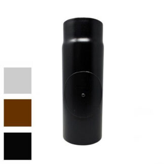 TUBO SMALTATO 12x 25 MARRONE ISPEZIONABILE ALA
