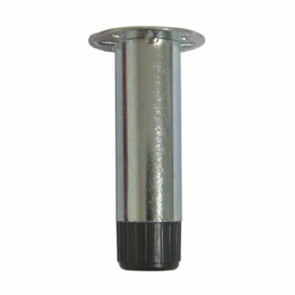 PIEDINO MOBILI METALLO REG.TONDO  mm 28x120