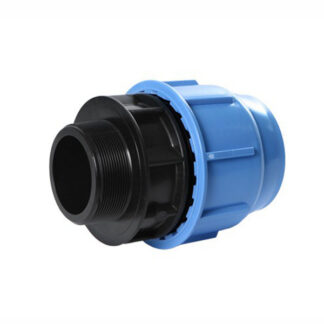 RACCORDO PRESSIONE POLIPROPILENE M 1/2"  mm 20