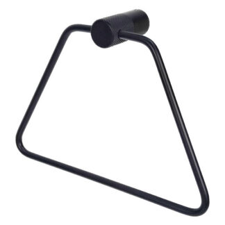 PORTASCIUGAMANI MURO TRAPEZ. NERO cm 22 XTRA 13439