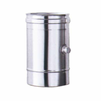 TUBO INOX 10x 25 CONTROLLO COMBUSTIONE ALA
