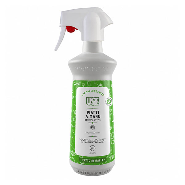 DETERSIVO PIATTI SPRAY LIMONE ml 500 IPO USE