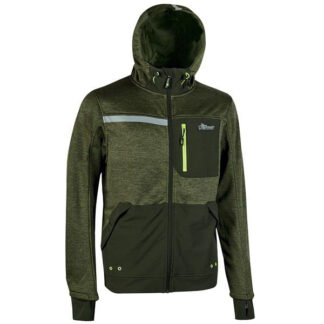 FELPA DARK GREEN L GALAXY UPOWER