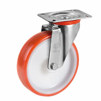RUOTA POLIURETANO PG 100x85 125x35 604203 TR