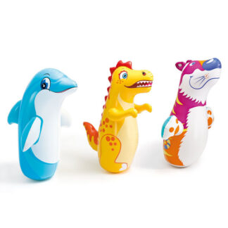 GIOCO GONFIABILE PUNCHING BALL ANIMALI h 94 INTEX