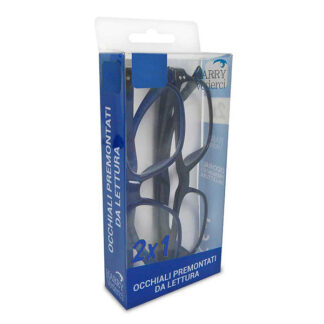 OCCHIALI LETTURA NER/BLU  Pz 2 +3,50 HARRY VEDERCI