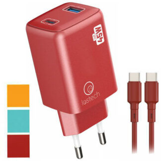 CARICABATTERIE 2 USB-A/C w 36+45 AZZU.NC12 LOSTECH