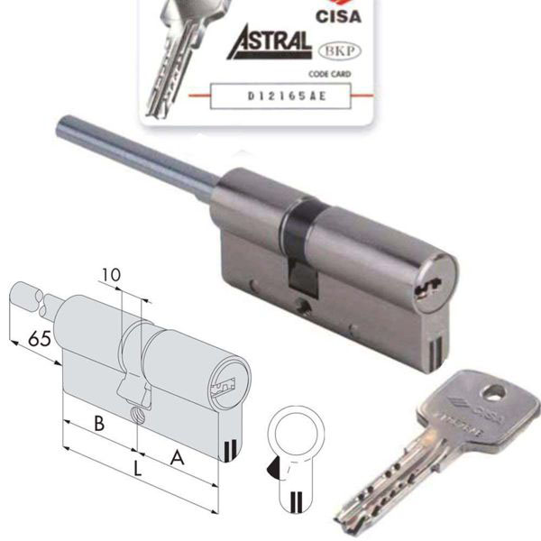 CIL.INF. 59,0-29,5-29,5 ASTRAL S N0A3S7-07-0 CISA