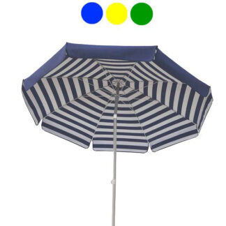 OMBRELLONE ACCIAIO COTONE VENEZIA BLU          200