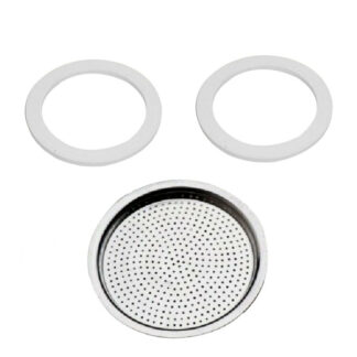 GUARNIZIONI Pz 2 + FILTRO MOKA   Tz  12 XTRA 11803