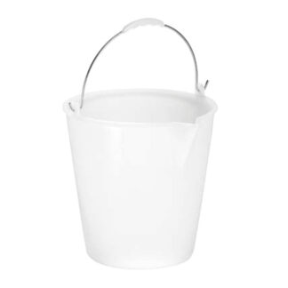 SECCHIO POLIETILENE BIANCO BEC.l 12 7250P3 GIGANPL
