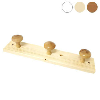 APPENDIABITI LEGNO POSTI 3 NOCE         XTRA 11831