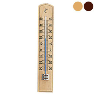 TERMOMETRO LEGNO CHIARO ECO          101015 MOLLER