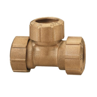 RACCORDO PRESSIONE OTTONE T mm 20 ENOLGAS