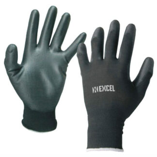 GUANTI POLIURETANO NERI  9             EXCEL 05791