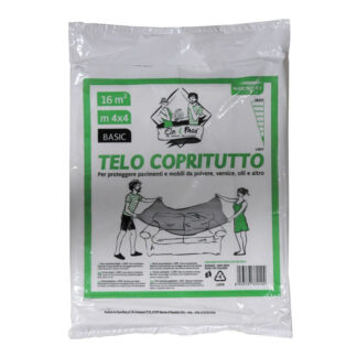 TELO COPRITUTTO POLIETILENE m 4x4 g 200 my 13