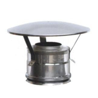 TERMINALE PARAPIOGGIA INOX 20/25 DP MARAL