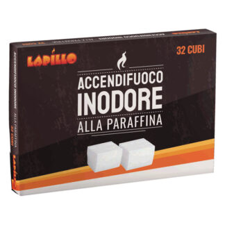ACCENDITORE CUBETTI PARAFFINA  Pz 32 LAPILLO 07549