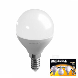 LAMPADA LED GLB E14 W 3,8 2700K Lm250 Pz3 DURACELL