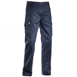 PANTALONE COTONE BLU L LEVEL DIADORA