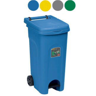 BIDONE URBAN QUADRO PEDALE VERDE     l 80 STEFANPL