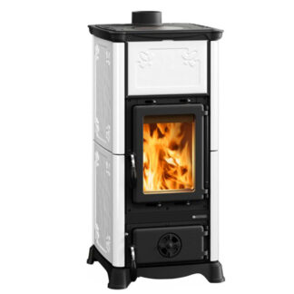 STUFA LEGNA EMILIANA BIANCO INFINITY NORDICA