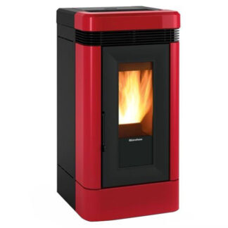 STUFA PELLET LUCIA PLUS BORDEAUX EXTRAFLAME