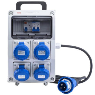 QUADRO 4x2PT CEE 16A IP55 m 2,5               ROSI